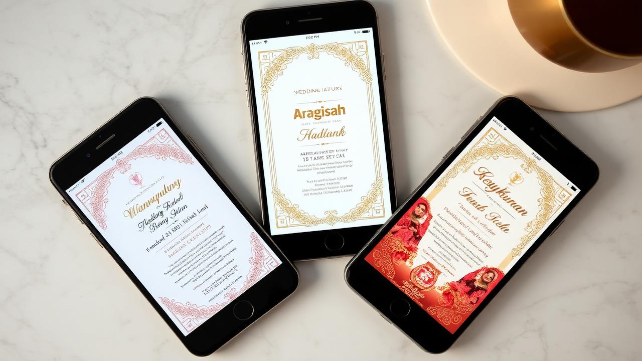 Cara Buat Kad Jemputan Digital untuk Kahwin, Aqiqah dan Kesyukuran