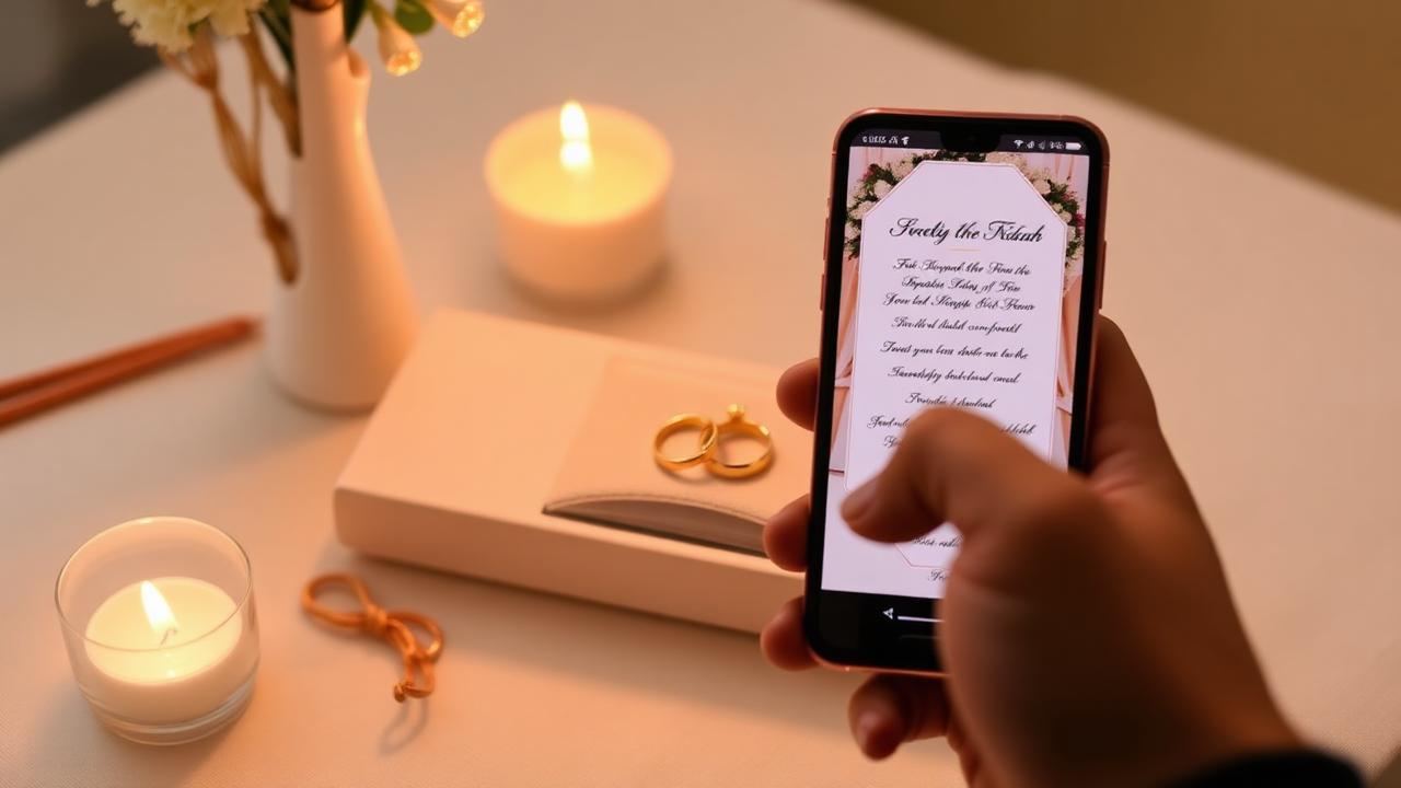 Cara Buat Kad Kahwin Digital Cepat untuk Nikah Kecil