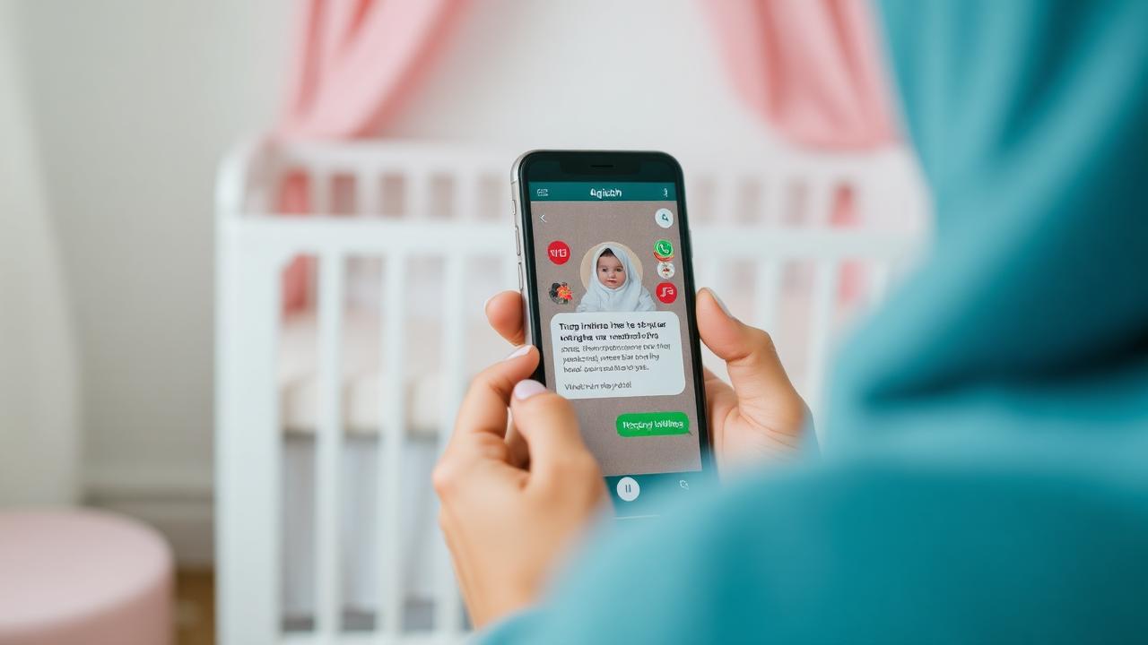 Jemputan Aqiqah Digital WhatsApp: Mudahkan Majlis Anak