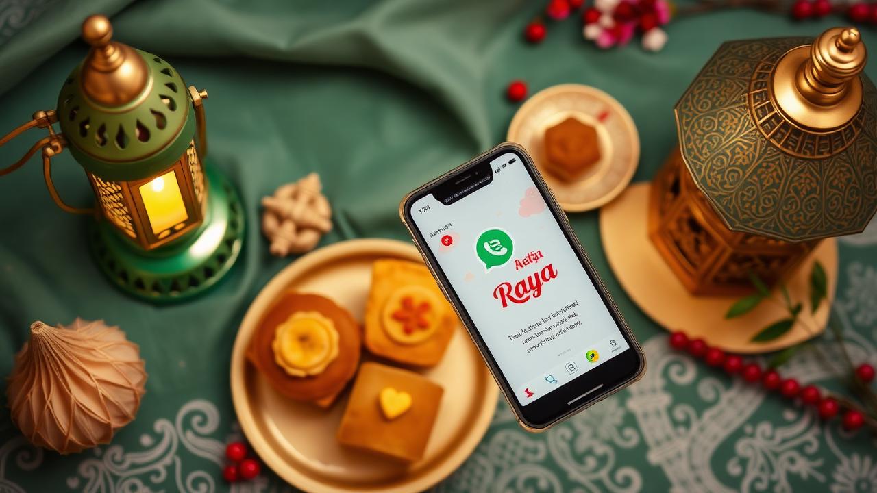 Kad Hari Raya Digital: Cara Mudah Hantar Ucapan Raya Melalui WhatsApp